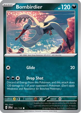 Bombirdier 101/159 - [SV09 Journey Together] Reverse Holofoil