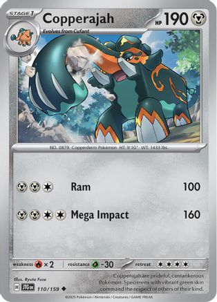 Copperajah 110/159 - [SV09 Journey Together] Reverse Holofoil