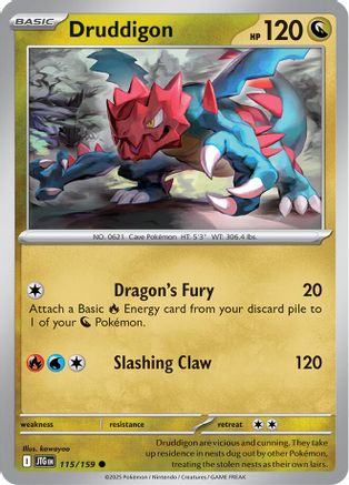 Druddigon 115/159 - [SV09 Journey Together]