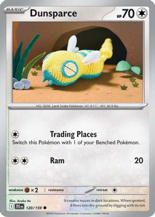 Dunsparce 120/159 - [SV09 Journey Together] Reverse Holofoil