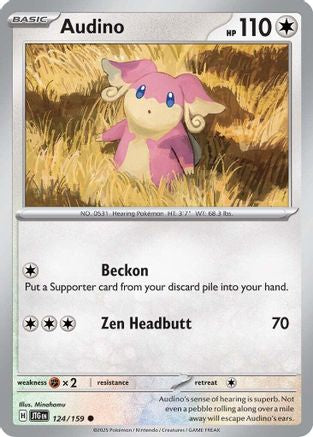 Audino 124/159 - [SV09 Journey Together] Reverse Holofoil