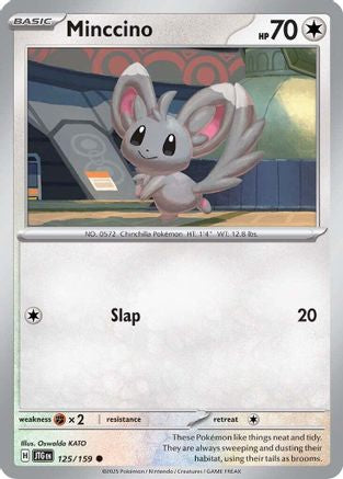 Minccino 125/159 - [SV09 Journey Together] Reverse Holofoil