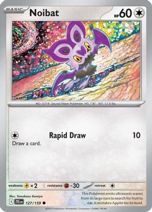 Noibat - 127/159 - [SV09 Journey Together] Reverse Holofoil