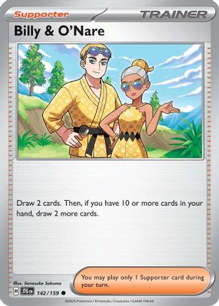 Billy & O'Nare 142/159 - [SV09 Journey Together]