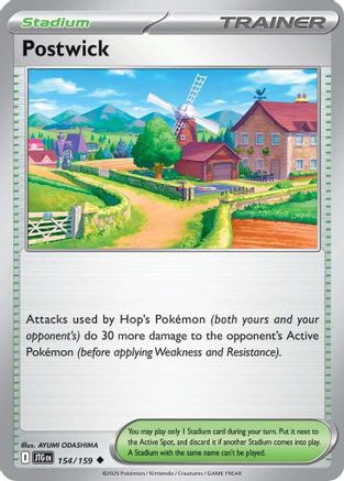 Postwick 154/159 - [SV09 Journey Together] Reverse Holofoil