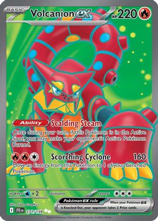 Volcanion ex - 171/159 - [SV09 Journey Together] Holofoil