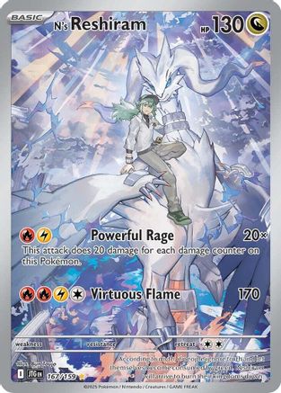 N's Reshiram - 167/159 - [SV09 Journey Together] Holofoil