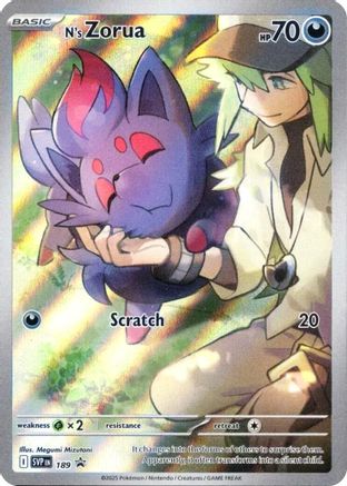 N's Zorua - 189 189 - [SV Scarlet & Violet Promo Cards] Holofoil