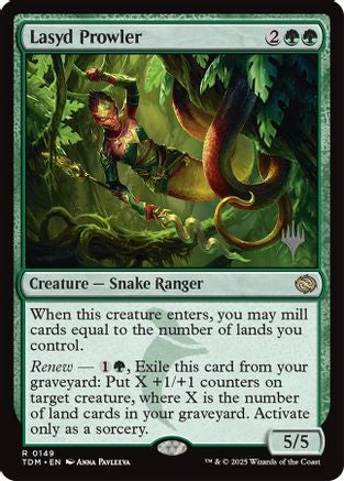 Lasyd Prowler (PPTDM-149) - [Promo Pack: Tarkir: Dragonstorm] Foil