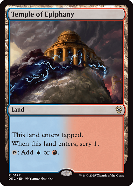 Temple of Epiphany (DRC-177) - [Commander: Aetherdrift]