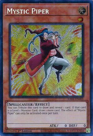 Mystic Piper (Secret Rare) (RA04-EN005) - Quarter Century Stampede 1st Edition
