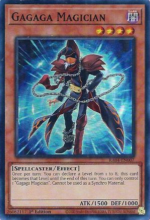 Gagaga Magician (RA04-EN007) - Quarter Century Stampede 1st Edition