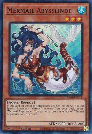 Mermail Abysslinde (RA04-EN011) - Quarter Century Stampede 1st Edition