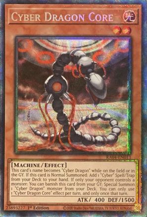 Cyber Dragon Core (CR) (RA04-EN013) - Quarter Century Stampede 1st Edition