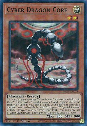 Cyber Dragon Core (RA04-EN013) - Quarter Century Stampede 1st Edition