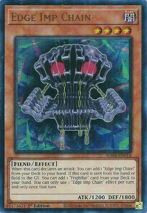 Edge Imp Chain (UR) (RA04-EN014) - Quarter Century Stampede 1st Edition