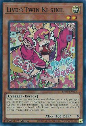 LiveTwin Ki-sikil (RA04-EN035) - Quarter Century Stampede 1st Edition
