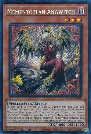 Mementotlan Angwitch (Secret Rare) (RA04-EN048) - Quarter Century Stampede 1st Edition