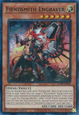 Fiendsmith Engraver (RA04-EN049) - Quarter Century Stampede 1st Edition