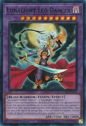 Lunalight Leo Dancer (RA04-EN053) - Quarter Century Stampede 1st Edition