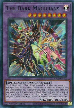 The Dark Magicians (RA04-EN054) - Quarter Century Stampede 1st Edition