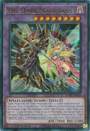 The Dark Magicians (UR) (RA04-EN054) - Quarter Century Stampede 1st Edition