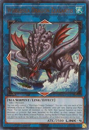 Worldsea Dragon Zealantis (UR) (RA04-EN082) - Quarter Century Stampede 1st Edition