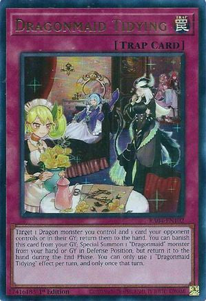 Dragonmaid Tidying (UR) (RA04-EN102) - Quarter Century Stampede 1st Edition