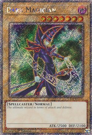 Dark Magician (6th Art) (Platinum Secret Rare) (RA04-EN106) - Quarter Century Stampede 1st Edition