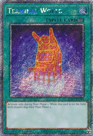 Terminal World (Platinum Secret Rare) (RA04-EN148) - Quarter Century Stampede 1st Edition