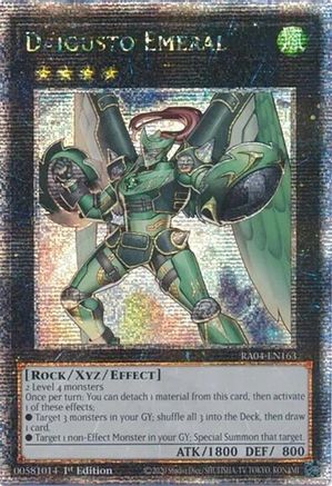 Daigusto Emeral (Quarter Century Secret Rare) (RA04-EN163) - Quarter Century Stampede 1st Edition