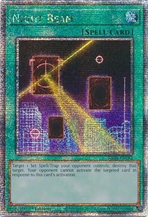 Night Beam (Quarter Century Secret Rare) (RA04-EN182) - Quarter Century Stampede 1st Edition