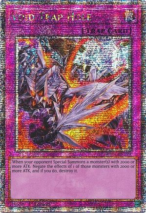 Void Trap Hole (Quarter Century Secret Rare) (RA04-EN190) - Quarter Century Stampede 1st Edition