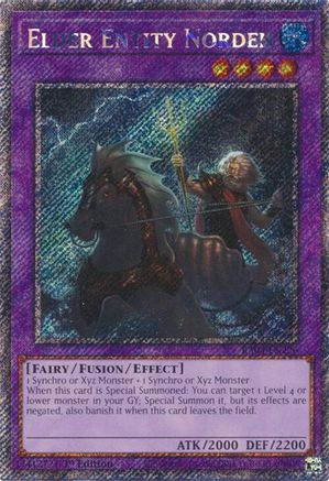 Elder Entity Norden (Platinum Secret Rare) (RA04-EN226) - Quarter Century Stampede 1st Edition