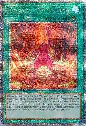 Magical Meltdown (Quarter Century Secret Rare) (RA04-EN280) - Quarter Century Stampede