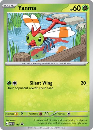 Yanma - 185 185 - [SV Scarlet & Violet Promo Cards] Holofoil