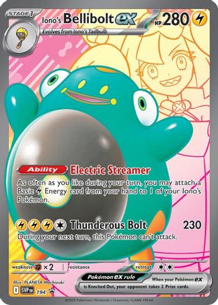 Iono's Bellibolt ex - 194 194 - [SV Scarlet & Violet Promo Cards] Holofoil