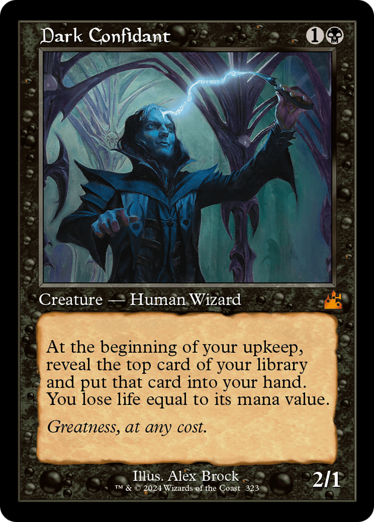 Dark Confidant (RVR-323) - [Ravnica Remastered] Foil