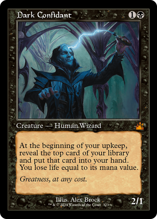 Dark Confidant (RVR-323) - [Ravnica Remastered] Foil