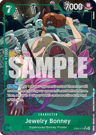 Jewelry Bonney (Alternate Art) (EB02-015) - Extra Booster: Anime 25th Collection