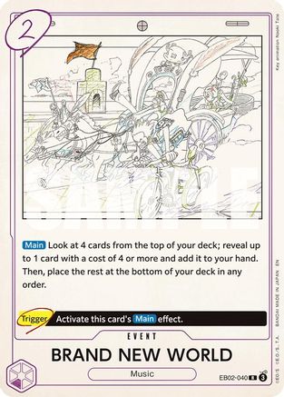 BRAND NEW WORLD (EB02-040) - Extra Booster: Anime 25th Collection