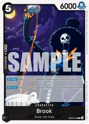 Brook (EB02-048) - Extra Booster: Anime 25th Collection