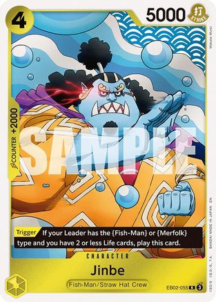 Jinbe (EB02-055) - Extra Booster: Anime 25th Collection