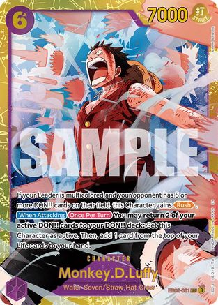 Monkey.D.Luffy (061) (EB02-061) - Extra Booster: Anime 25th Collection