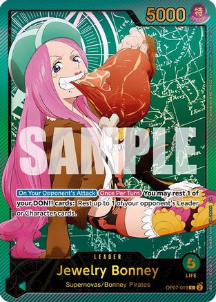Jewelry Bonney (SPR) (OP07-019) - Extra Booster: Anime 25th Collection