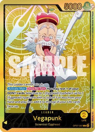 Vegapunk (SPR) (OP07-097) - Extra Booster: Anime 25th Collection