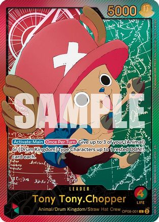 Tony Tony.Chopper (SPR) (OP08-001) - Extra Booster: Anime 25th Collection