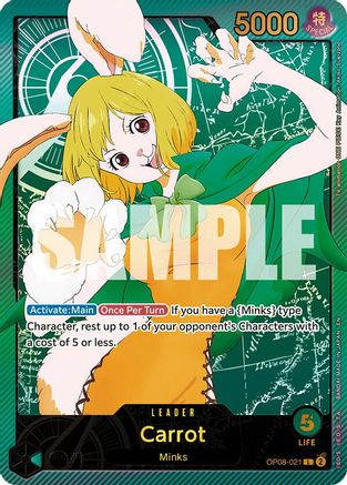 Carrot (SPR) (OP08-021) - Extra Booster: Anime 25th Collection
