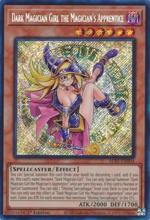 Dark Magician Girl the Magician's Apprentice (ALIN-EN004) - Alliance Insight 1st Edition