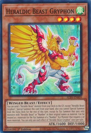 Heraldic Beast Gryphon (ALIN-EN009) - Alliance Insight 1st Edition